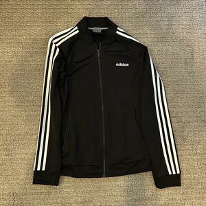 Black adidas track jacket like new